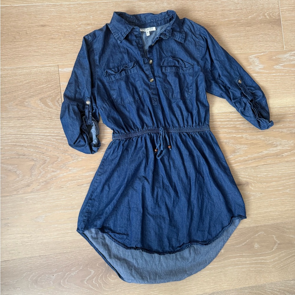 Speed Control Blue Denim Dress#92